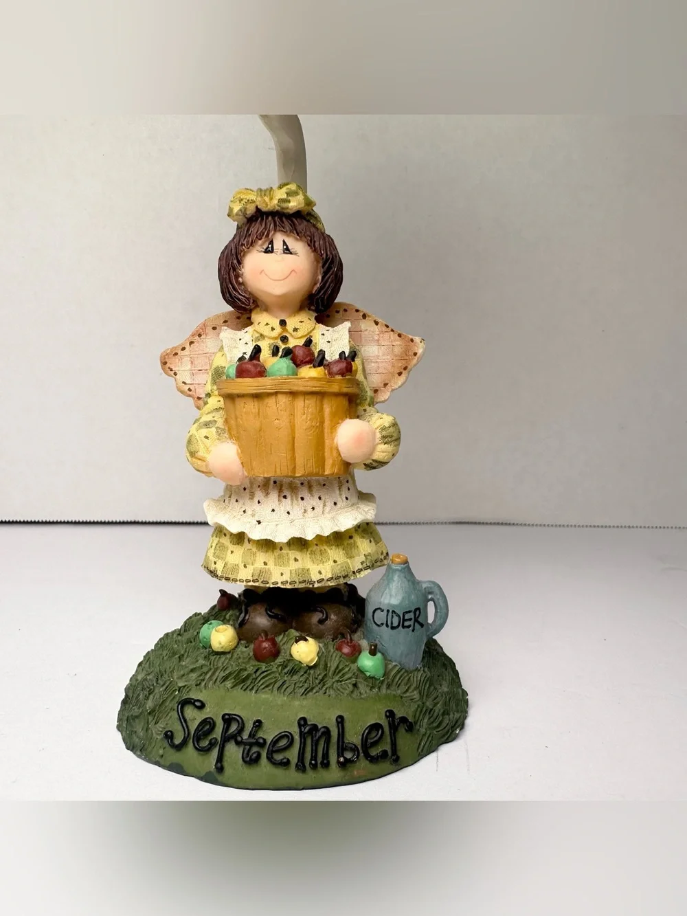 Yankee Candle by Crazy Mountain September Birthday Angel Tealight Candle Holder